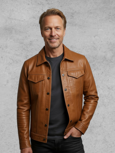 Ulrik™ | Premium Moto Leather Jacket