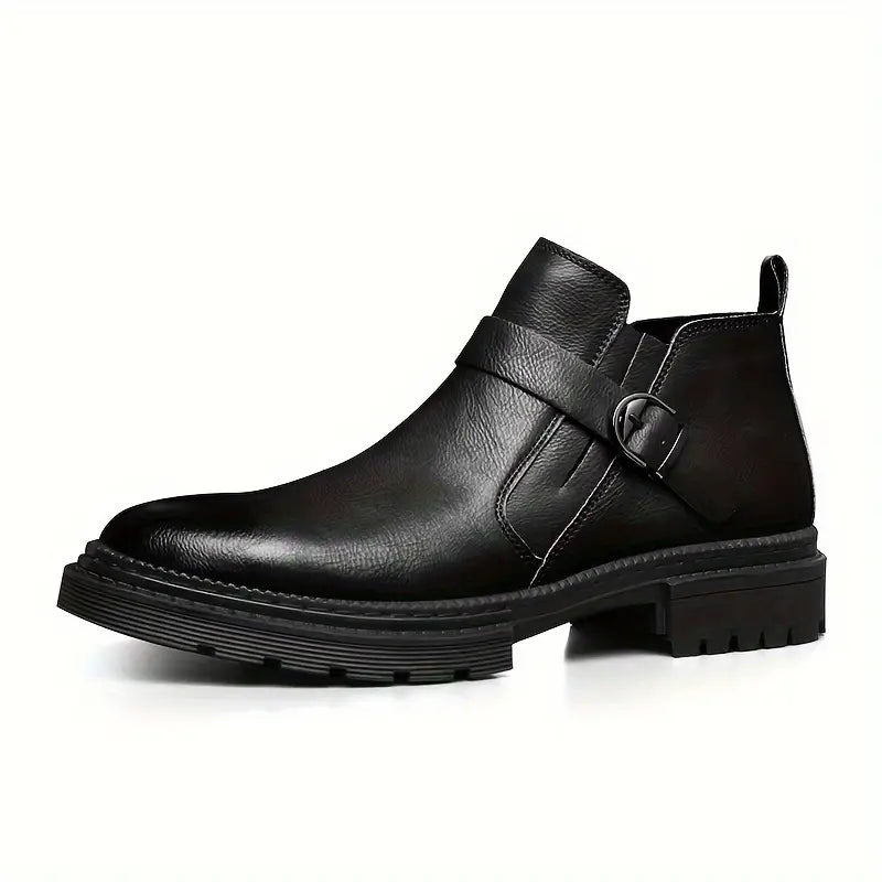 Liam | Orthopedic Leather Ranger Boots