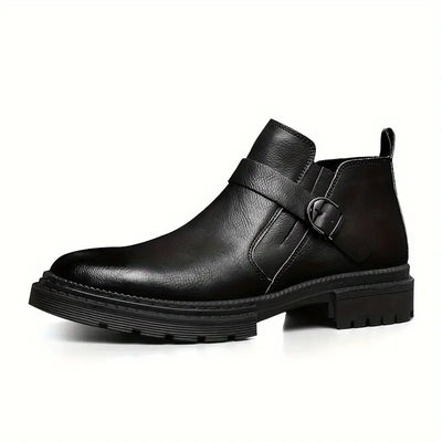 Liam | Orthopedic Leather Ranger Boots