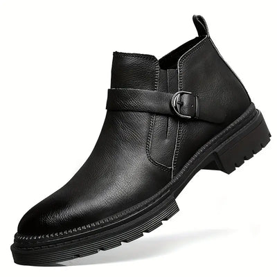 Liam | Orthopedic Leather Ranger Boots