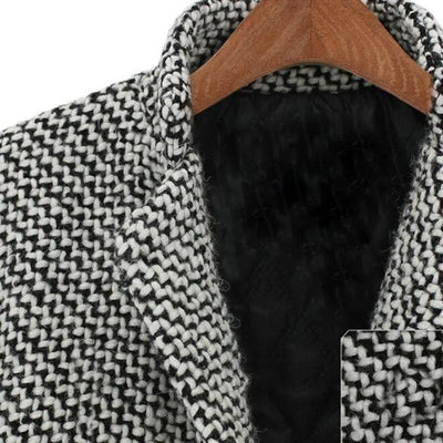 CHELSEA™ | LONG CHECKERED COAT