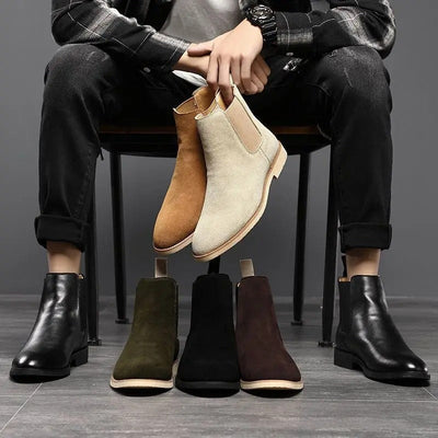 Armendo | Suede Orthopedic Ankle Boots