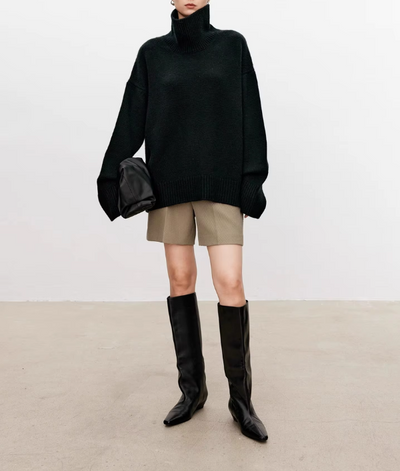 ELIANA I Pullover with Roll Neck