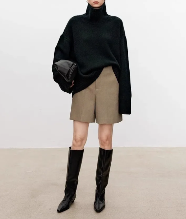 ELIANA I Pullover with Roll Neck