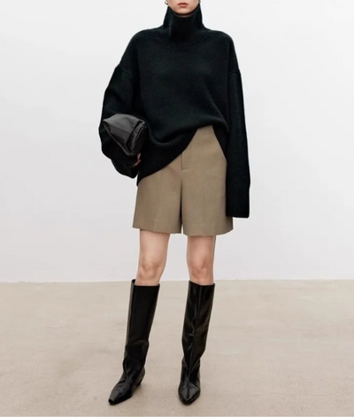 ELIANA I Pullover with Roll Neck