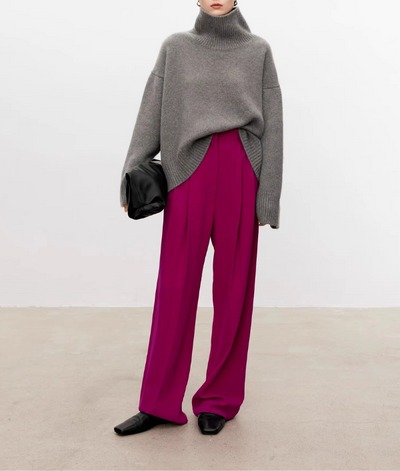 ELIANA I Pullover with Roll Neck