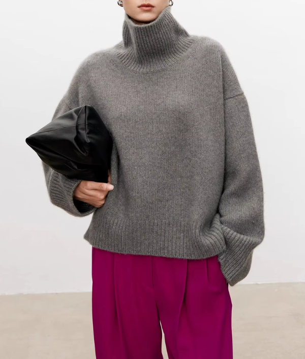 ELIANA I Pullover with Roll Neck