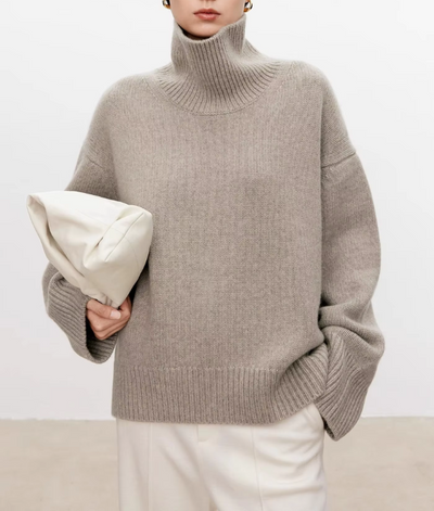 ELIANA I Pullover with Roll Neck