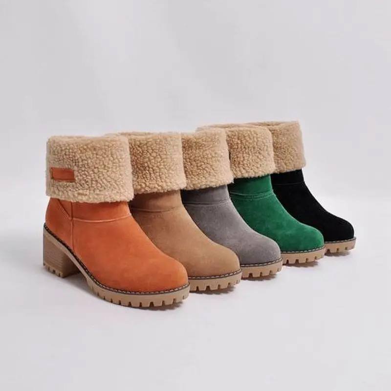 Julia® | Mid-Calf Wool Boots